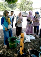 dokumentasi cocok tanam siswa YKMM @Garut