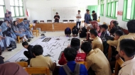 Pelatihan yang diadakan Tim YKMM Toraja kepada Anak didik SMA Manggala