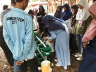 dokumentasi cocok tanam siswa YKMM @Garut