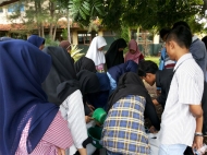 dokumentasi cocok tanam siswa YKMM @Garut
