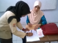 Penyerahan Beasiswa SMK Muhammadiyah Tello Makassar